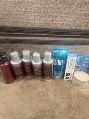 Travel size Joico,Chi,ColorWow,K18 and Ouai